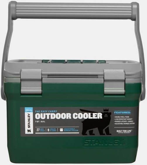 Stanley The Easy Outdoor Cooler 6.6 Koelbox Donkergroen/Donkergrijs