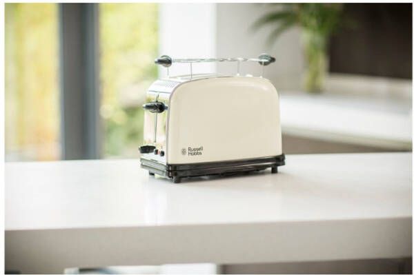 Russell Hobbs Broodrooster Colours Plus 1670 W klassiek cr&#xE8, mekleurig