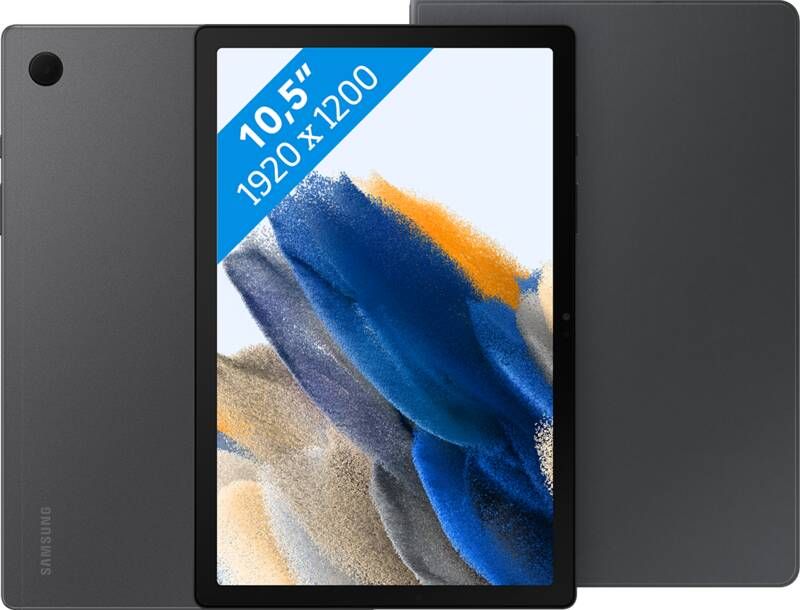 Samsung Galaxy Tab A8 32GB Wifi Grijs + Book Case Grijs